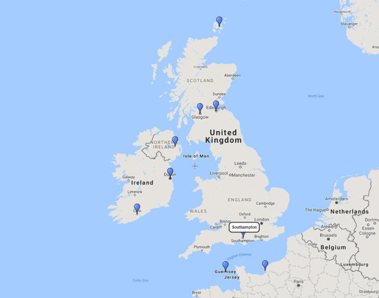 Regal Princess, British Isles Cruise from Southampton, 16 May 2020