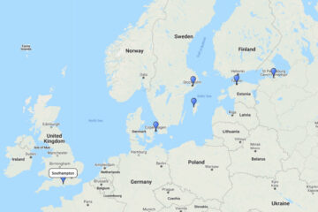 Copenhagen, St. Petersburg, Tallinn, Stockholm & Visby