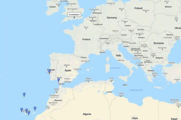 cruise to Lisbon, Cadiz, Lanzarote, Gran Canaria, Tenerife, La Palma & Madeira