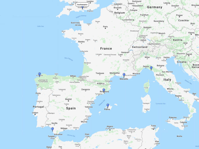 mediterranean cruises leaving from southampton