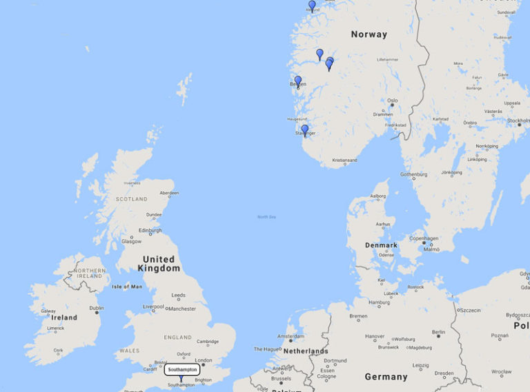 Royal Caribbean, Norwegian Fjords from Southampton, Jul 12, 2024